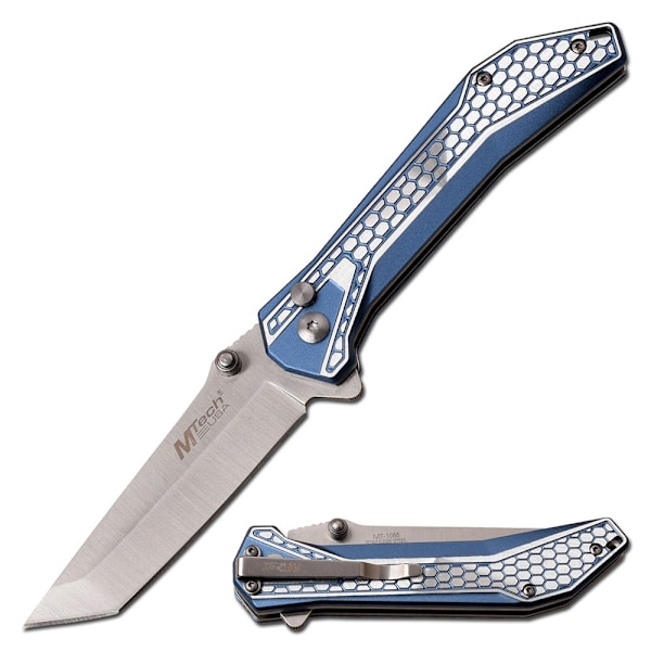 MTECH USA MT-1085IB MANUAL FOLDING KNIFE LightBlue Ljusblå