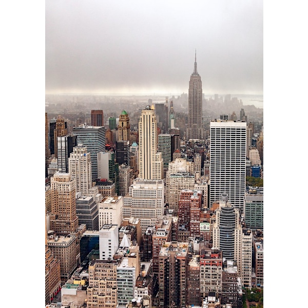 Foggy Day In Manhattan MultiColor 21x30 cm