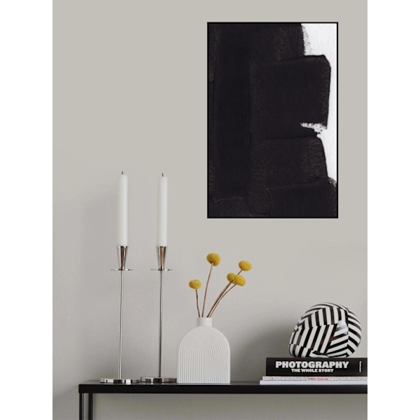 Black Strokes MultiColor 50x70 cm