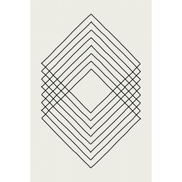 Imperfect Lines 3 MultiColor 70x100 cm