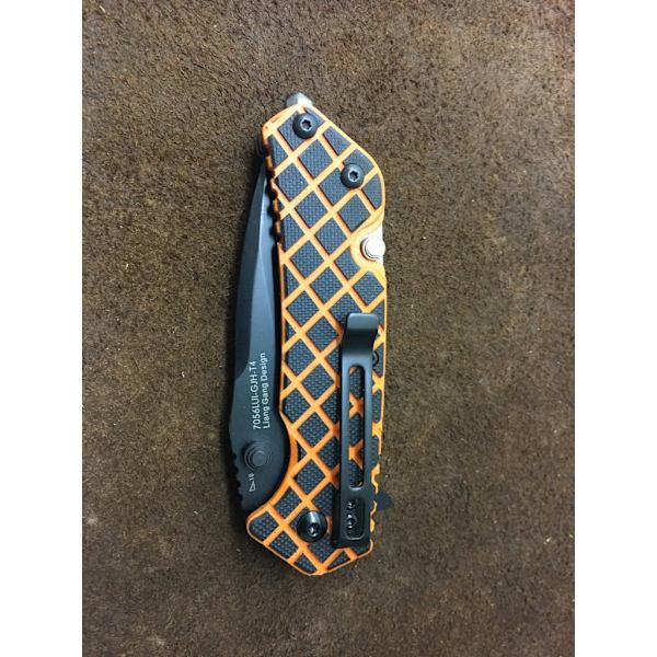 SanRenMu 7056LUI-GJH-T4 Fällkniv kniv edc jaktkniv