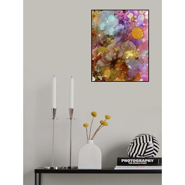 Alkoholimuste Pink MultiColor 30x40 cm