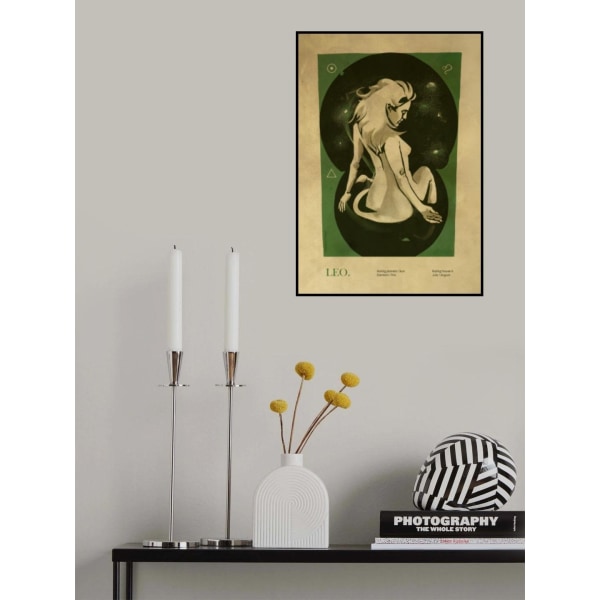 Leo Print MultiColor 50x70 cm