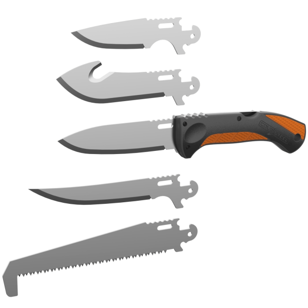 Cold Steel Click-N-Cut - Jaktkniv/kit - 5-blad Svart