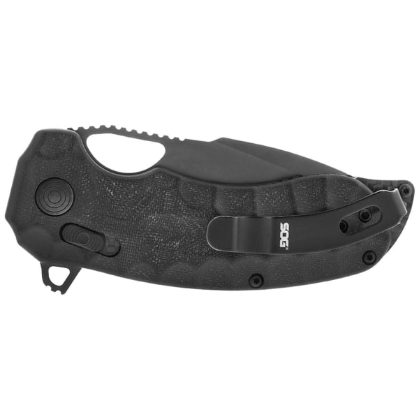 SOG - 12-27-04-57 - Kiku XR LTE Blackout - Folding knife Black