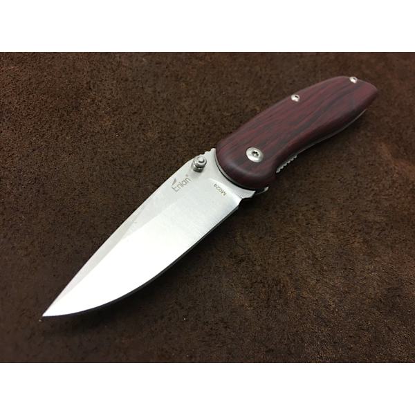 Enlan M023 Aluminium träimitation -  fällkniv kniv EDC A