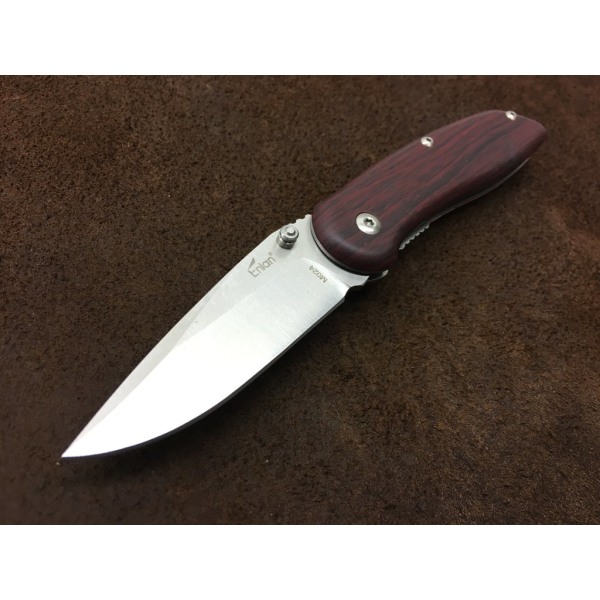 Enlan M023 Aluminum imitation wood - folding knife knife EDC A