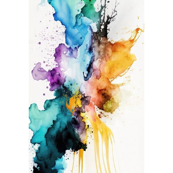 Fluid Mistery MultiColor 70x100 cm