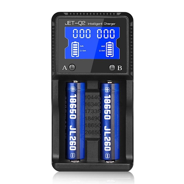 NITEYE by JETBeam - JET-Q2 Smart battery charger Black