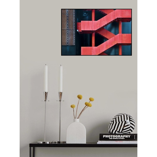 Red Route MultiColor 70x100 cm