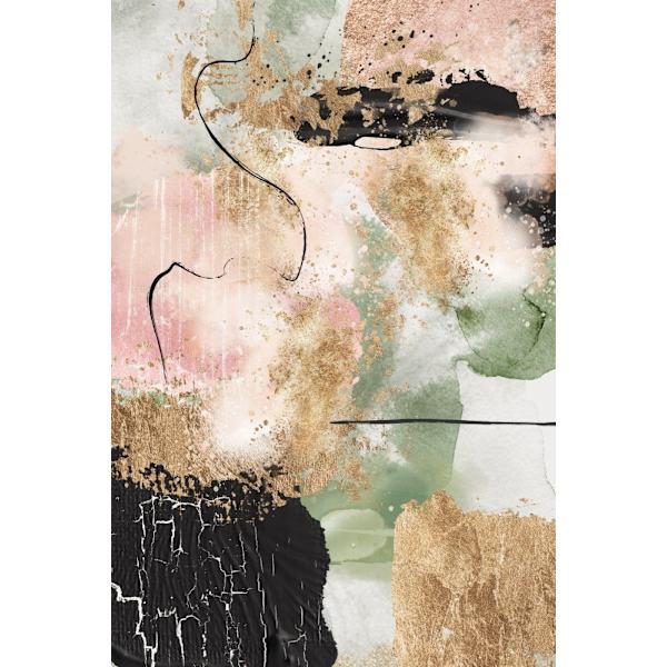 Chaos In Bloom-1 MultiColor 70x100 cm
