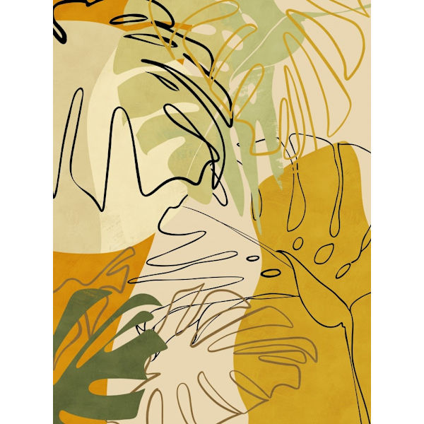 Bungle Jungle1 MultiColor 70x100 cm