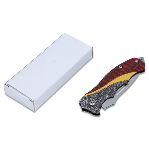 Kniv - fällkniv 15,7cm Brun