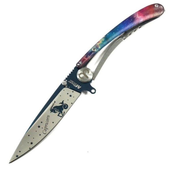 MTech USA - Zodiac sign folding knife - capricorn - stenbock