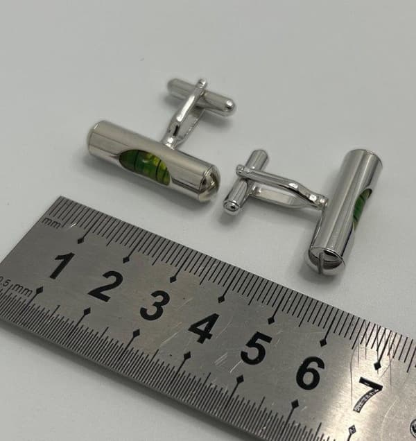 eksklusive ærmeknapper Silver