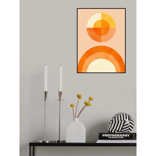 Spring Mid Rhapsody Orange 2 MultiColor 50x70 cm