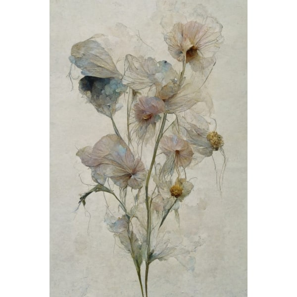 Fragile Flowers MultiColor 30x40 cm