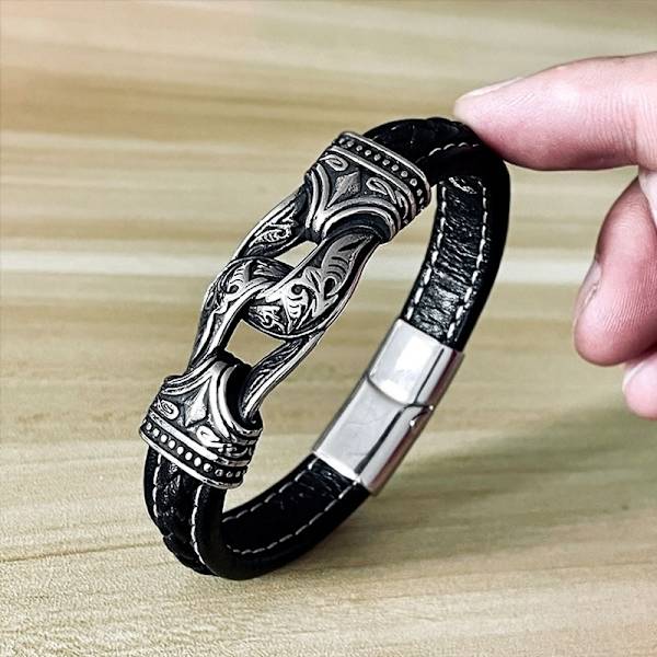 Armband - Nordisk mytologi - Länk med Yggdrasil 22cm