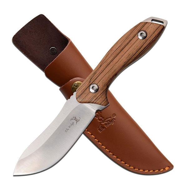 ELK RIDGE - ER-200-03D - FIXED BLADE KNIFE Brun