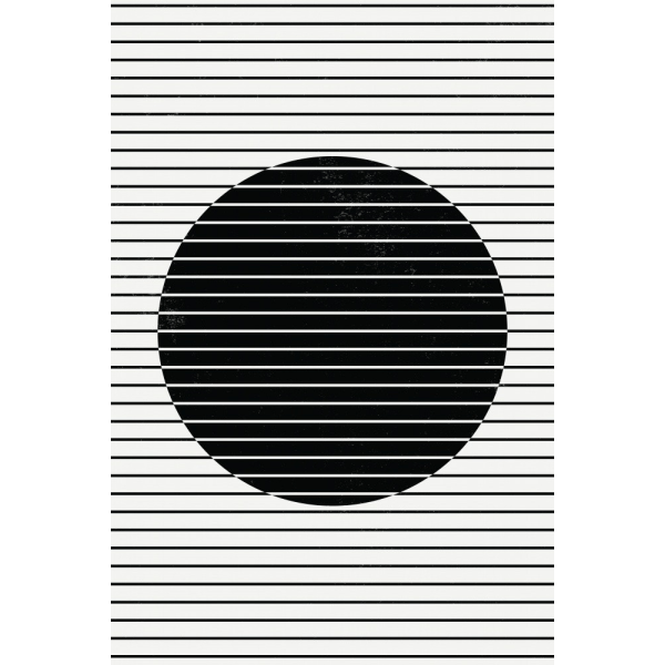 Minimal Geometric 2 MultiColor 50x70 cm