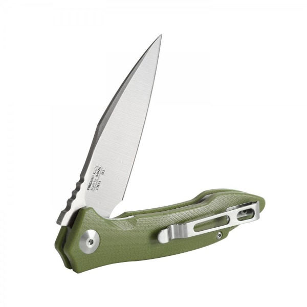 Ganzo - FH51 - Folding Ballbearing knife in D2 Green grön