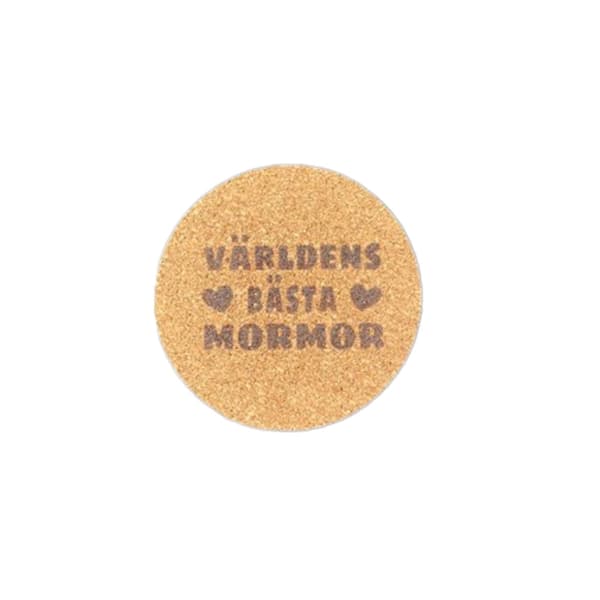 Coaster - Världens bästa mormor Brown
