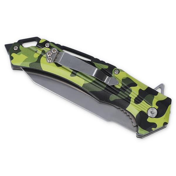 Knife - Folding knife 20 cm Multicolor