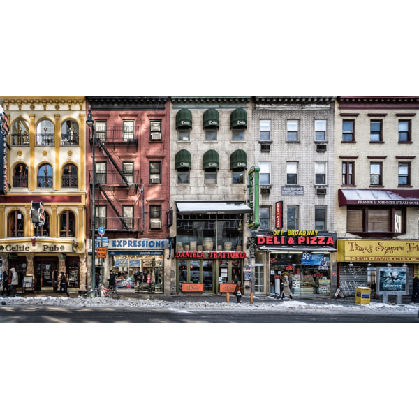 Kylmä päivä New Yorkissa MultiColor 30x40 cm