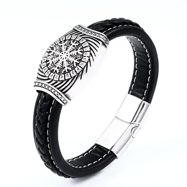 Armband - Nordisk mytologi - Skräckhjälmen med runor #22