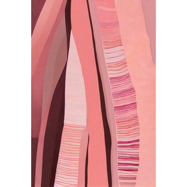 Pink Layers MultiColor 50x70 cm