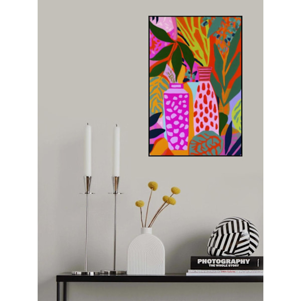 Vases And Botanic MultiColor 70x100 cm