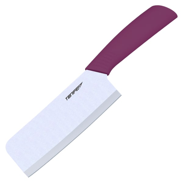 Tonife Zirconia keramisk kjøkkenkniv - 6,5" kjøkkenkniv Purple