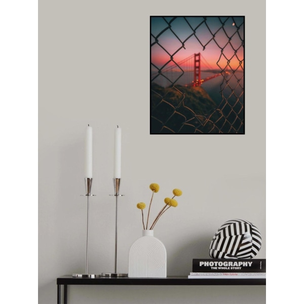 Golden Gate Caged MultiColor 70x100 cm