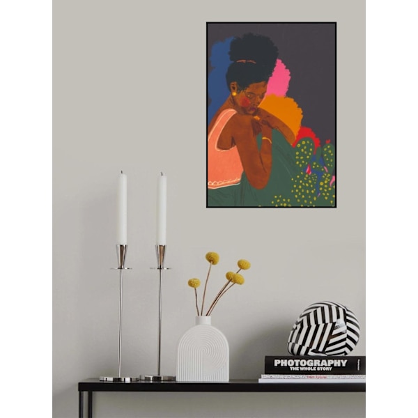 Nainen MultiColor 21x30 cm