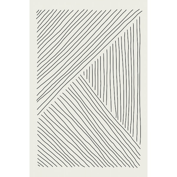 Boho Line Vibes 1 MultiColor 50x70 cm