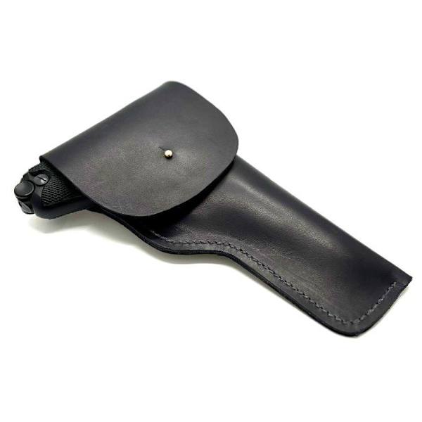 JJ Custom Works - Handmade Holster Luger / 1911 - Tärnsjö leather Black