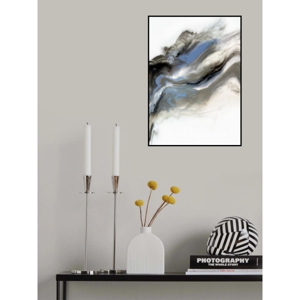 Grey Smoke 1 MultiColor 50x70 cm