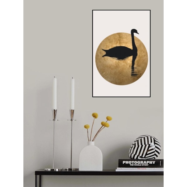 The Swan Gold MultiColor 21x30 cm