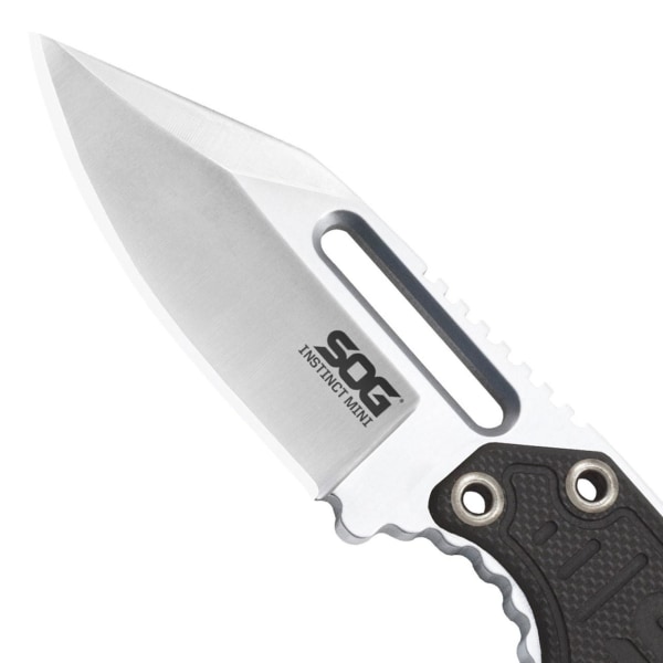 SOG - NB1002 - Instinct Mini - Kniv med fast blad Svart