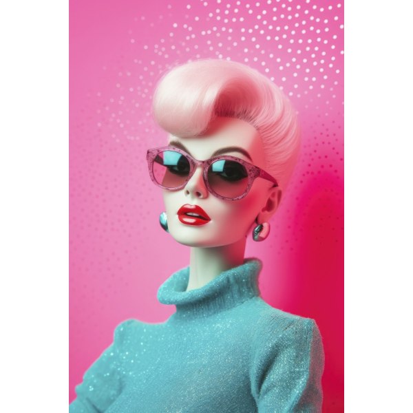 Oh Barbie No 2 MultiColor 70x100 cm