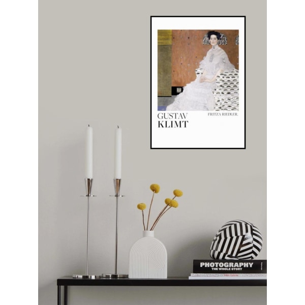 Bildnis Fritza Riedler (1906) Juliste MultiColor 30x40 cm