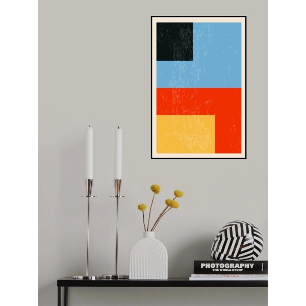 Minimal Abstract Shapes Series 15 MultiColor 50x70 cm