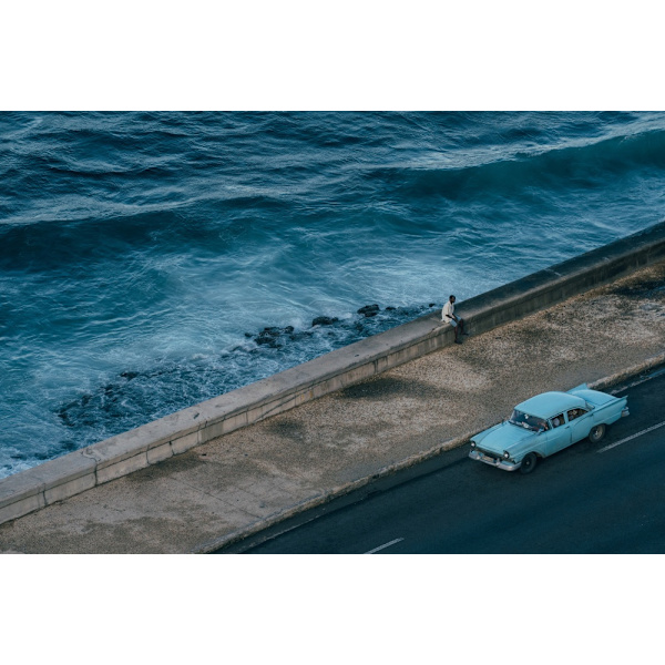 Malecon Beach MultiColor 30x40 cm