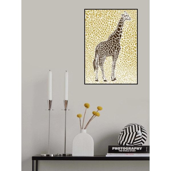 The Majestic Giraffe MultiColor 50x70 cm