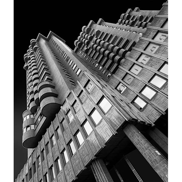 Plaza Building MultiColor 70x100 cm