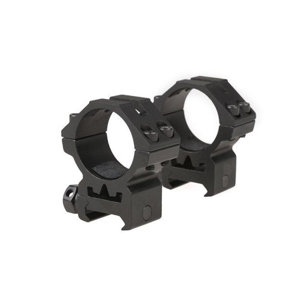 Theta Optics - Two-part 30mm optics mount for RIS rail (low) Black