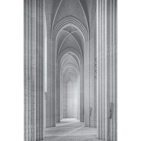 Grundtvigs Kirke MultiColor 70x100 cm