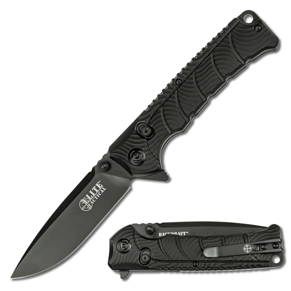 Elite Tactical - FDR011BK - Backdraft Fällkniv Svart