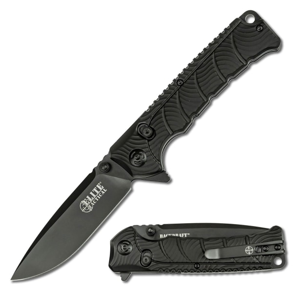 Elite Tactical - FDR011BK - Backdraft foldekniv Black