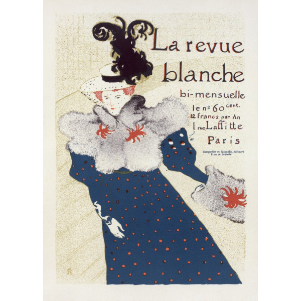 La Revue Blanche (1897) MultiColor 30x40 cm